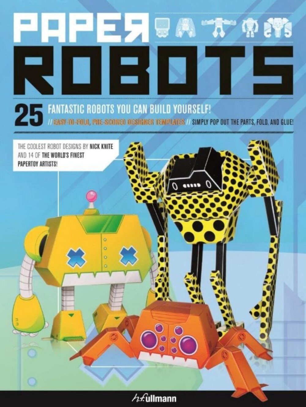 DIY Paper Robots Kit: 25 Fun & Creative Build-Your-Own Robot Projects